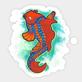 Koi Fish Sticker